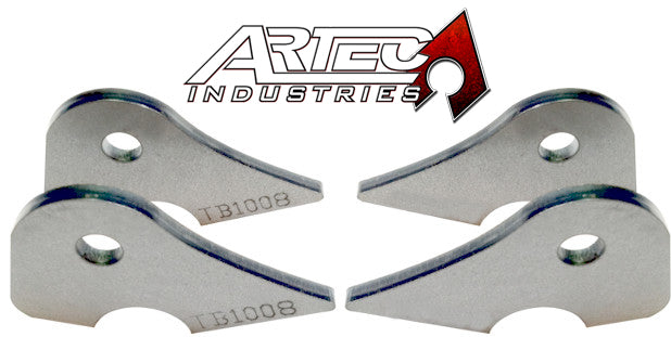 Coilover Tabs For Truss Chevy/Ford 78-79 4 Pieces Artec Industries - Artec Industries TB1008 GNKQ_TB1008