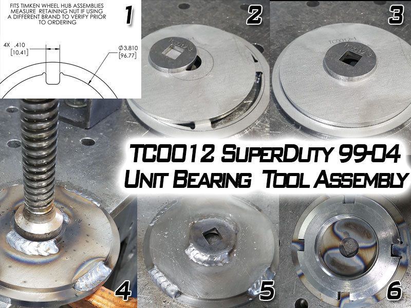 Superduty 99-04 Unit Bearing Tool Artec Industries - Artec Industries TC0012 GNKQ_TC0012