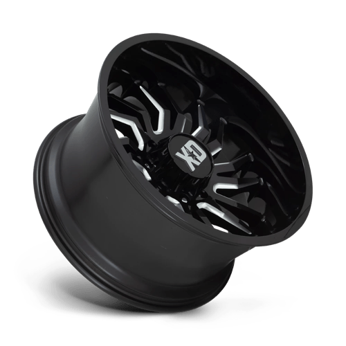 XD858 22X10 6X5.5 GLOSS BLACK MILL -18MM