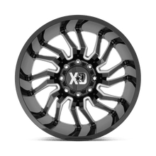Load image into Gallery viewer, XD858 22X10 8X180 GLOSS BLACK MILL -18MM