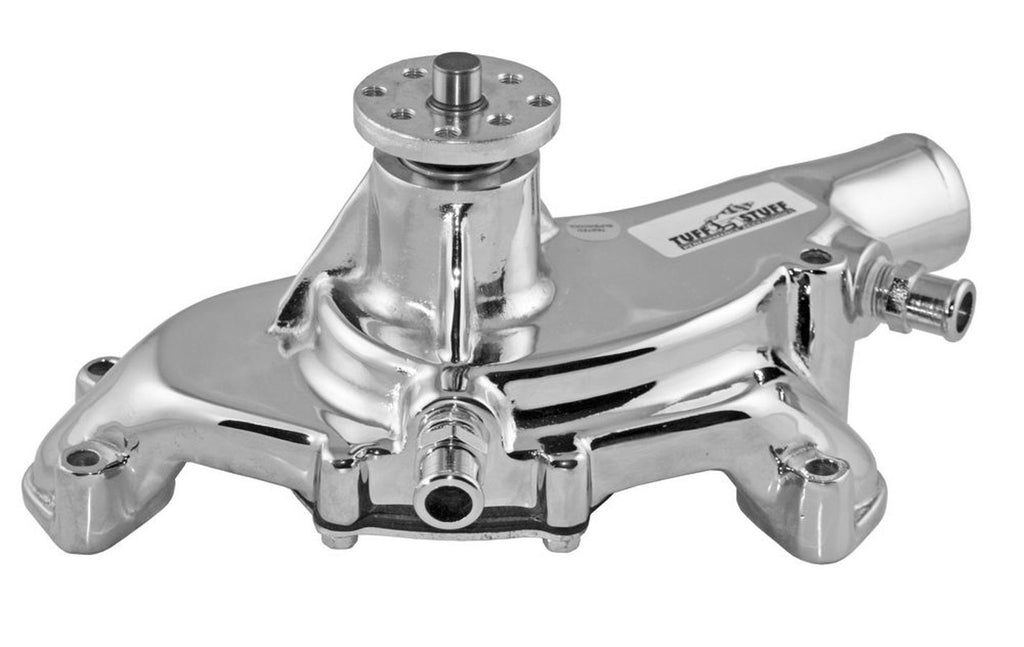 BBC Short Water Pump Polished Reverse - Tuff Stuff Performance Accessories 1495ABREV