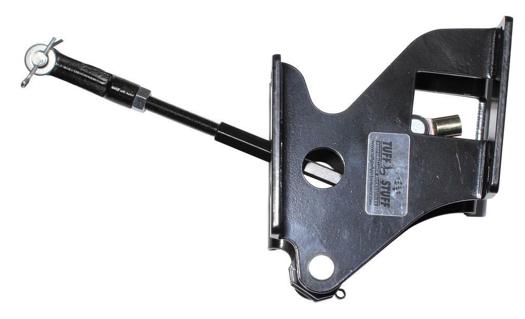 60-72 Chevy P/U Bracket w/Pedal Rod Black - Tuff Stuff Performance Accessories 4653B