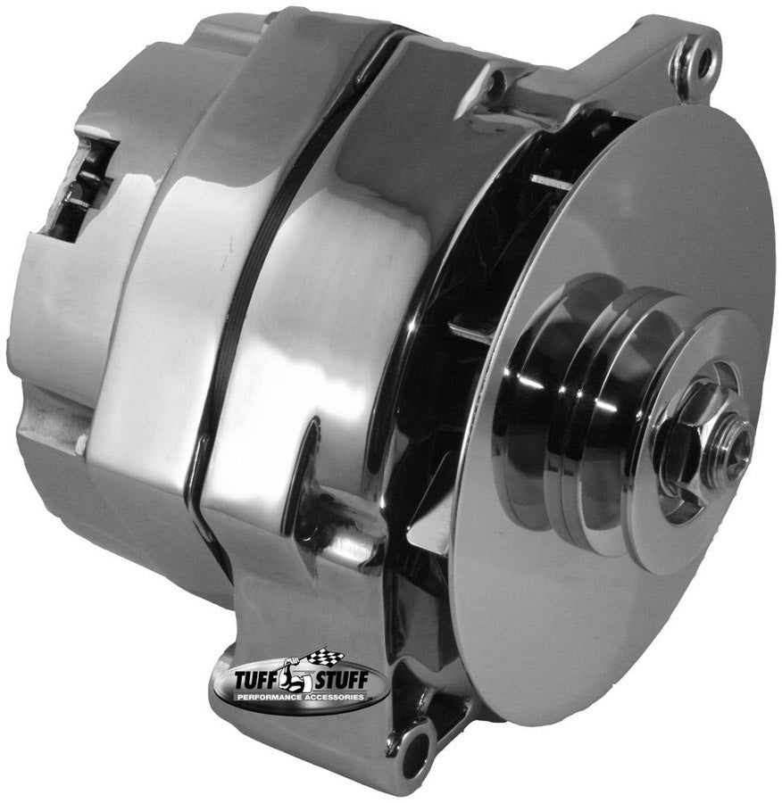 GM Alternator 100 Amp Chrome - Tuff Stuff Performance Accessories 7102NC