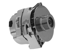 Load image into Gallery viewer, GM Alternator 100 Amp 1-Wire Chrome 6 Groove - Tuff Stuff Performance Accessories 7127ND6G