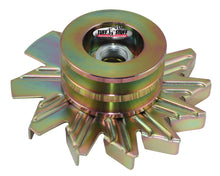 Load image into Gallery viewer, Alternator Gold Zinc Fan And Pulley Combo - Tuff Stuff Performance Accessories 7600BD