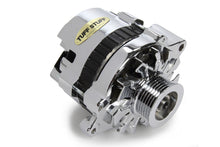 Load image into Gallery viewer, GM Alternator 120 Amp Chrome 6 Goove Pulley - Tuff Stuff Performance Accessories 7937AST6G
