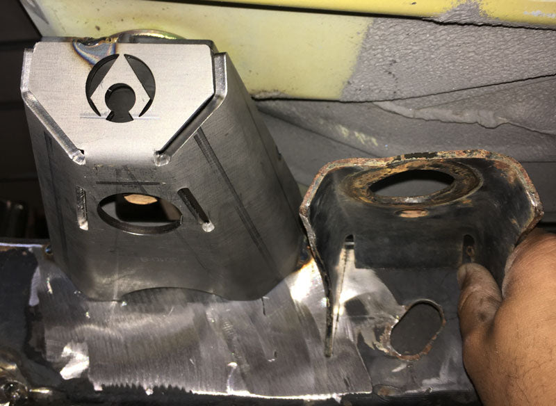Jeep TJ Boatside Body Mounts 97-06 Wrangler TJ 1.25 Inch Lift Artec Industries - Artec Industries TJ2010 GNKQ_TJ2010