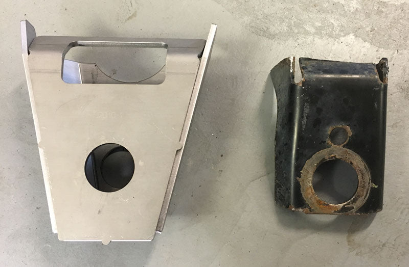 Jeep TJ Boatside Body Mounts 97-06 Wrangler TJ Stock Location Artec Industries - Artec Industries TJ2014 GNKQ_TJ2014
