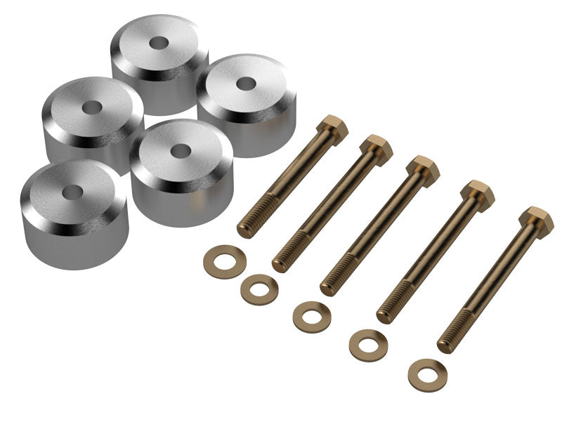 Jeep TJ Body Mount Spacer 1.25 Inch Kit 97-06 Wrangler TJ For Use With Part Number TJ2010 Artec Industries - Artec Industries TJ2025 GNKQ_TJ2025