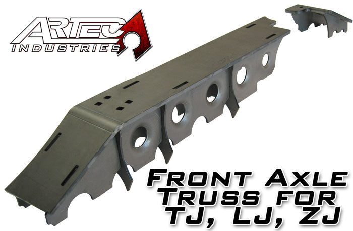 D30 Front Axle Truss For TJ LJ ZJ Artec Industries - Artec Industries TJ3001 GNKQ_TJ3001