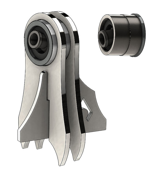 TJ Front Axle UCA Replacement - Daystar Bushings (Both Sides) Artec Industries - Artec Industries TJ3024 GNKQ_TJ3024