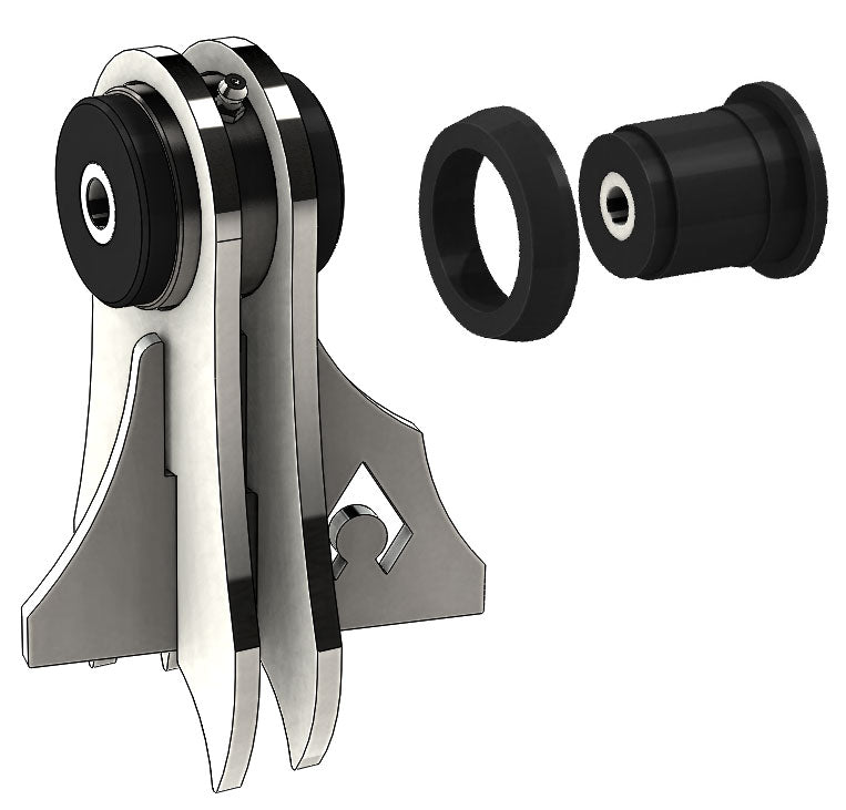 TJ Front Axle UCA Replacement - RockJock Johnny Joints (Both Sides) Artec Industries - Artec Industries TJ3025 GNKQ_TJ3025