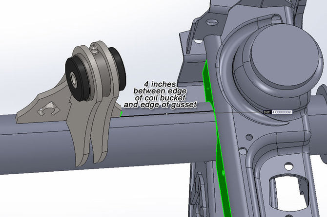 TJ Front Axle UCA Replacement - RockJock Johnny Joints (Both Sides) Artec Industries