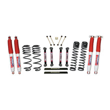 Load image into Gallery viewer, 4 Inch Dual Rate Long Travel One Box Kit w/OE Style Front and Rear Links and Hydro 7000 Shocks TJ/LJ 1997-2002 Jeep Wrangler Skyjacker