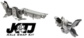 JK2TJ Front Axle Swap Kit Dana 44 Rubicon LCA Brackets W/Standard Hole Artec Industries - Artec Industries TJ4417 GNKQ_TJ4417