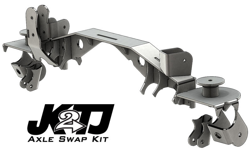 JK2TJ Rear Swap Kit W/Truss Artec Industries - Artec Industries TJ4418 GNKQ_TJ4418