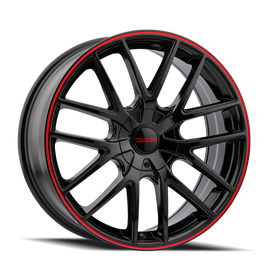 TR60 (3260) GLOSS BLACK WITH RED RING