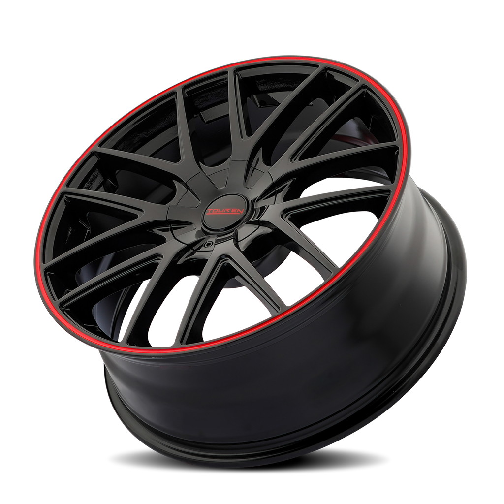 TR60 (3260) GLOSS BLACK WITH RED RING