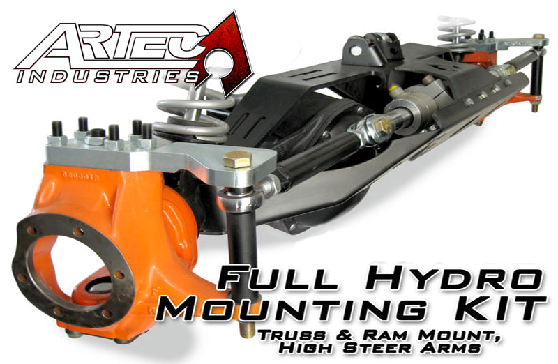 Dana 60 Full Hydro Mounting Kit: Dodge - Ultimate Arms for OEM Knuckles Artec Industries - Artec Industries TR6108 GNKQ_TR6108