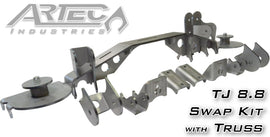 TJ 8.8 Swap Kit W/Truss 97-06 Wrangler TJ Artec Industries - Artec Industries TR8801 GNKQ_TR8801
