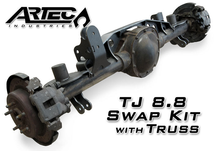 TJ 8.8 Swap Kit W/Truss 97-06 Wrangler TJ Artec Industries - Artec Industries TR8801 GNKQ_TR8801