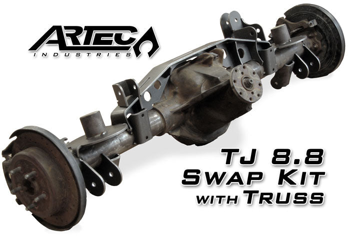 TJ 8.8 Swap Kit W/Truss 97-06 Wrangler TJ Artec Industries - Artec Industries TR8801 GNKQ_TR8801