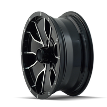 Load image into Gallery viewer, 14 (14) GLOSS BLACK MACHINED 