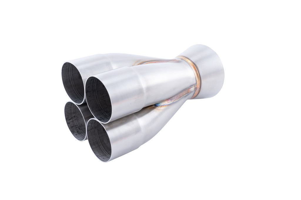 4-1 Merge Collector 2.375in Inlet ID 4in Out - Vibrant Performance 10321