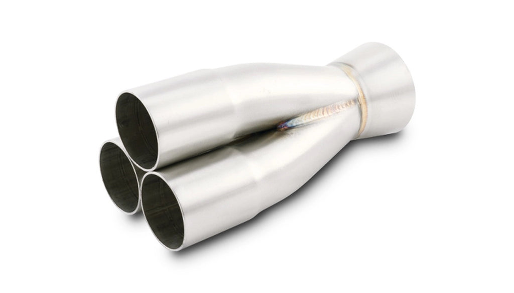 3-1 Merge Collector ID 1.625in Inlet/2.5in Out - Vibrant Performance 10332