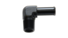 Load image into Gallery viewer, 1/8NPT to 1/4 Barb 90 De gree Fitting - Vibrant Performance 11230