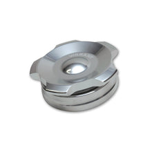 Load image into Gallery viewer, Polished Alum. Fill Cap w/Alum. Weld Bung 2in - Vibrant Performance 11290