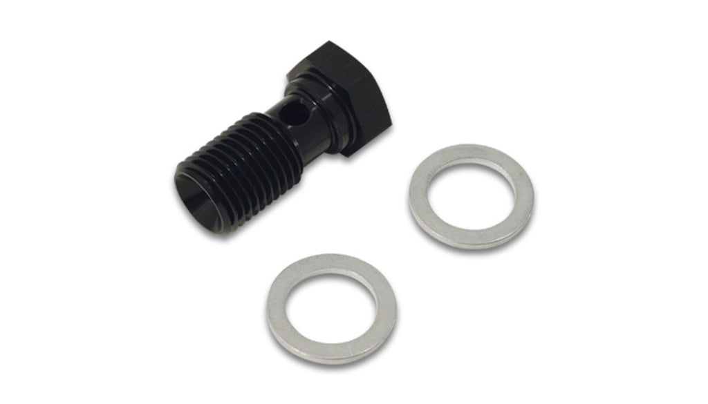 Fitting  Banjo Bolt  Mal e 12mm x 1.0 Bolt  20mm - Vibrant Performance 11455