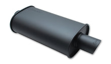 Load image into Gallery viewer, STREETPOWER FLAT BLACK O val Muffler 3in inlet - Vibrant Performance 1147