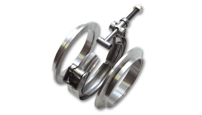 2.5in Aluminum V-Band Flange Assembly Each - Vibrant Performance 11490