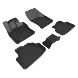 KAGU Floor Mat; Black; 5 pc.; 2 pc. Front Row; 3 pc. 2nd Row;  -  3D MAXpider L1VW12201509