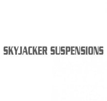 Load image into Gallery viewer, Skyjacker Suspensions Die-Cut Decal Silver 3.5 Inch X 30 Inch