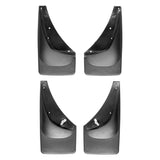 Black No Drill Mudflaps - Weathertech 110006-120006