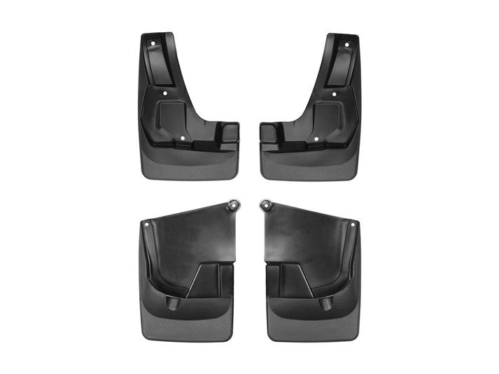 Black No Drill MudFlaps - Weathertech 110057-120057