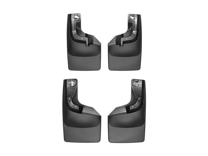 Black No Drill Mudflaps Ford F-250/F-350 2017 - - Weathertech 110065-120065
