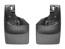 Load image into Gallery viewer, 17-   Ford F250 Front Black No Drill Mudflaps - Weathertech 110066