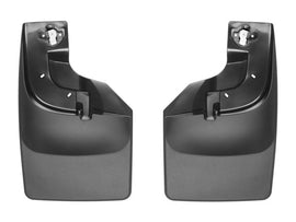 17-   Ford F250 Front Black No Drill Mudflaps - Weathertech 110066