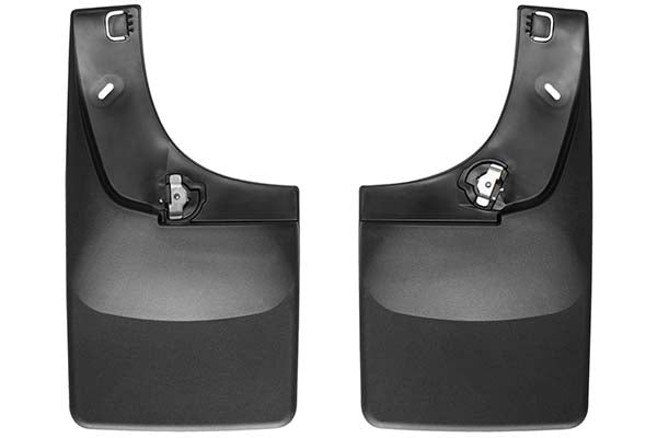 18-  Chevy Equinox Front Black No Drill Mudflaps - Weathertech 110077