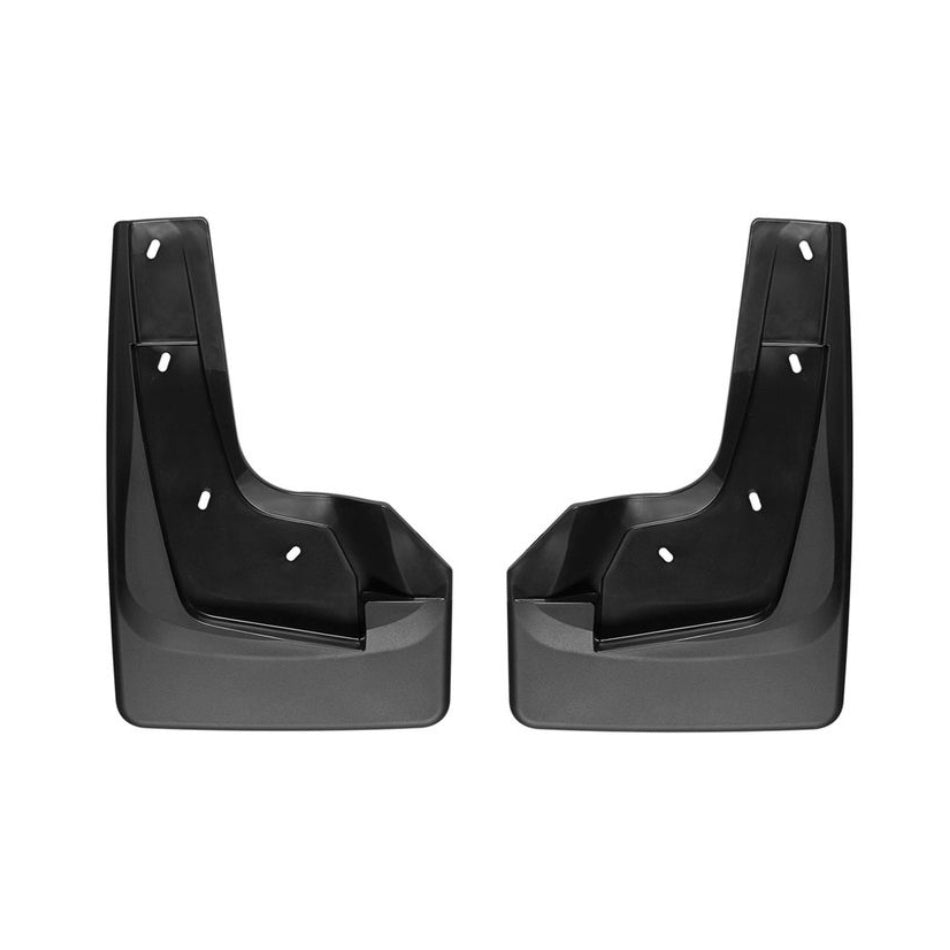 19-   Dodge Ram 1500 Black Mud Flaps No Drill - Weathertech 110093