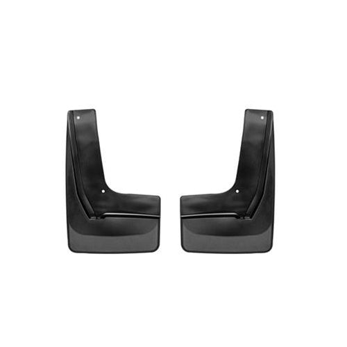 Black No Drill MudFlaps - Weathertech 110104