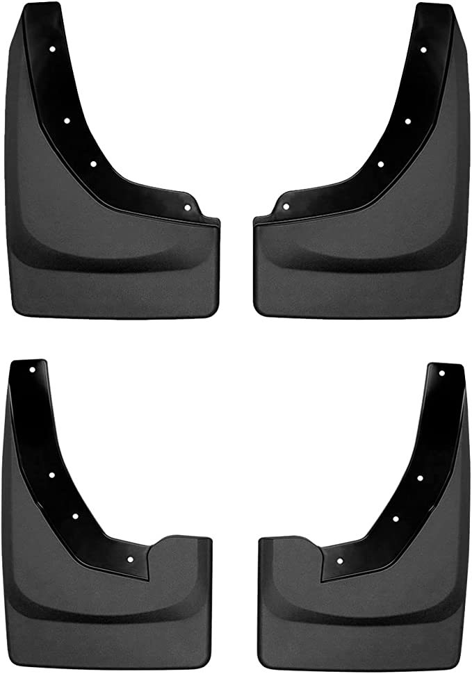 Black No Drill Mudflaps - Weathertech 110137-120137