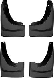 Black No Drill Mudflaps - Weathertech 110137-120137