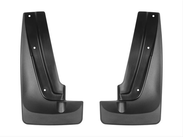 Black No Drill MudFlaps - Weathertech 120059