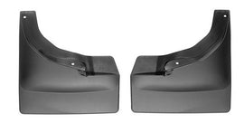 15-  GM Silverado Rear Black No Drill Mudflaps - Weathertech 120076