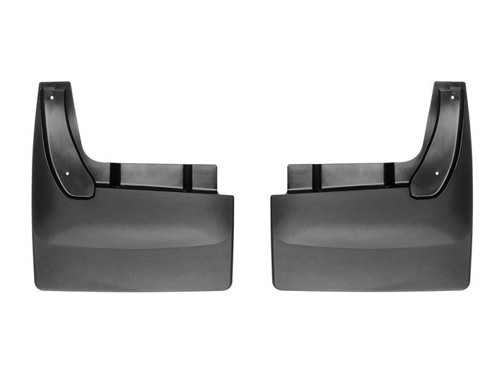 10-  Dodge Ram 2500 Rear Black No Drill Mudflaps - Weathertech 120080