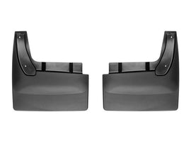 10-  Dodge Ram 2500 Rear Black No Drill Mudflaps - Weathertech 120080